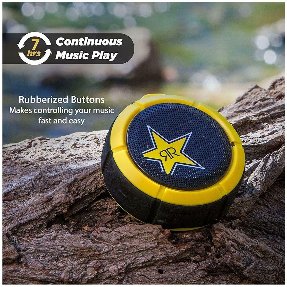 SCOSCHE - Parlante Inalámbrico Scosche Boom Rock Star