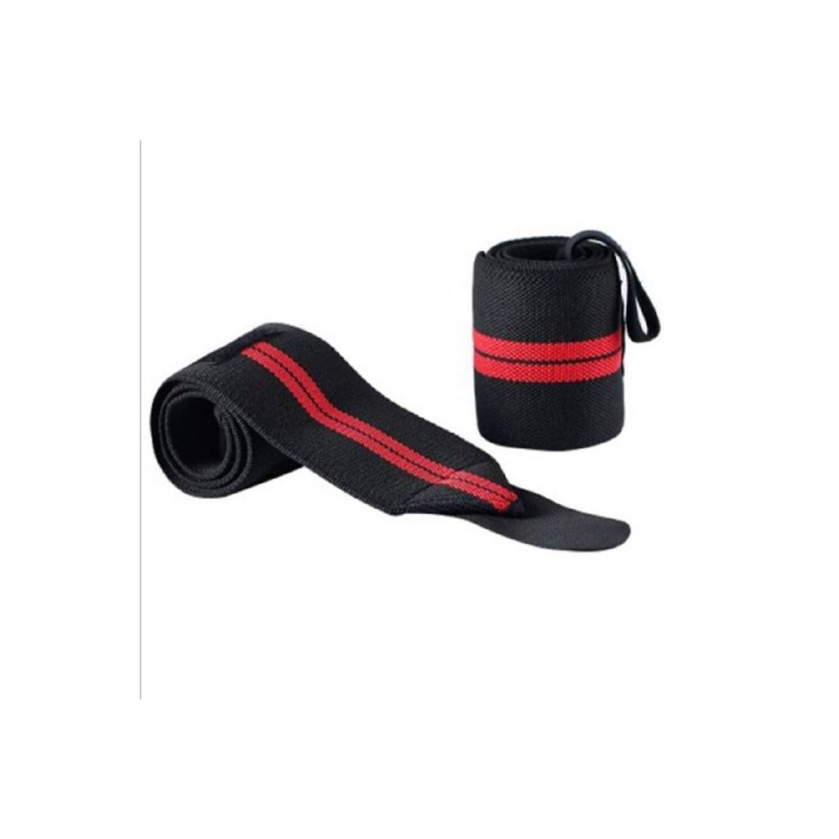 GENERICO - Vendas Muñequera de Potencia Gimnasio Rojo