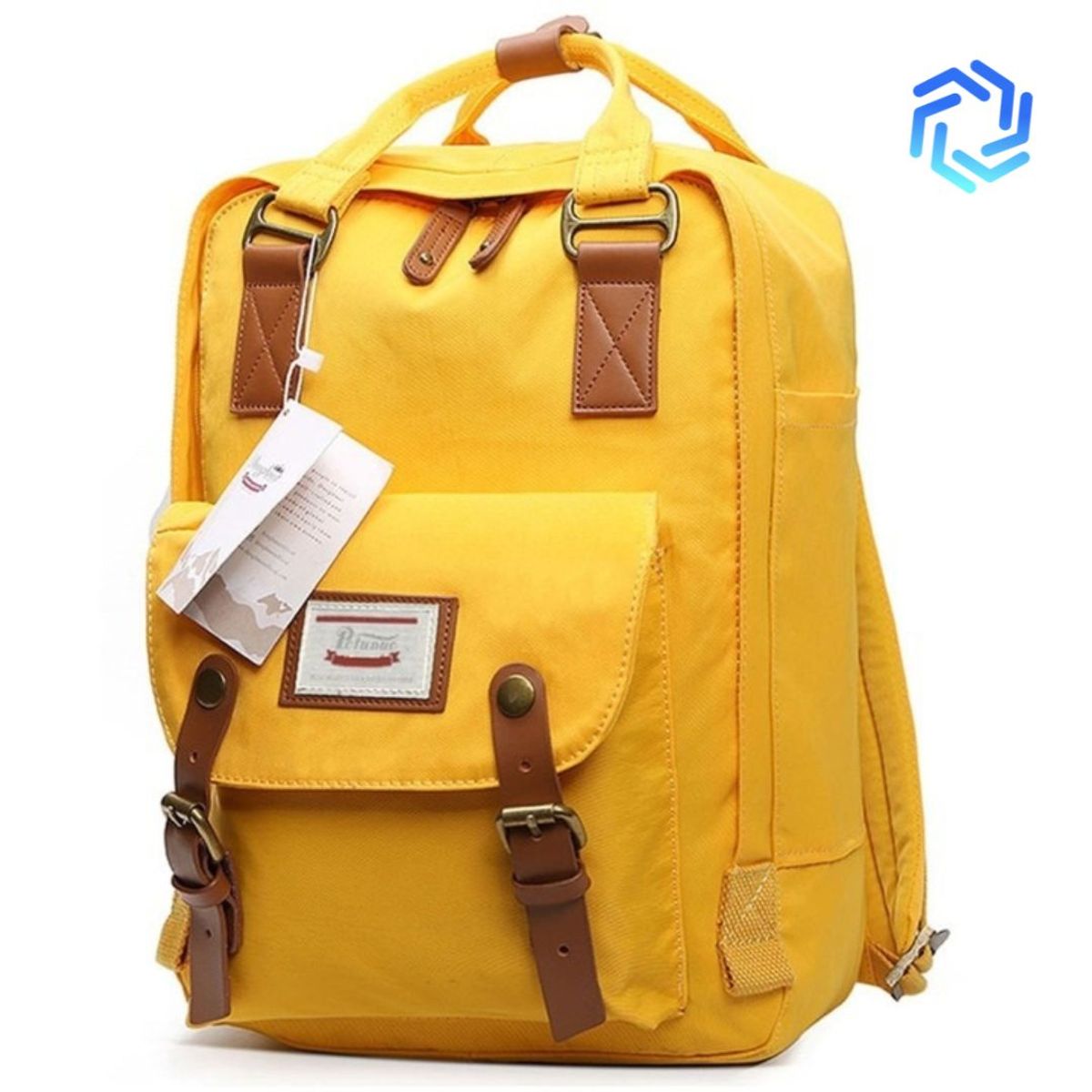 GENERICO - Mochila para laptop 14 pulgadas Amarillo