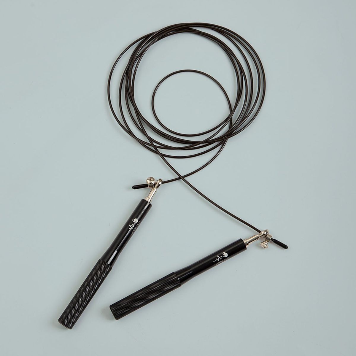 WORK OUT - SOGA DE VELOCIDAD SALTAR NEGRO