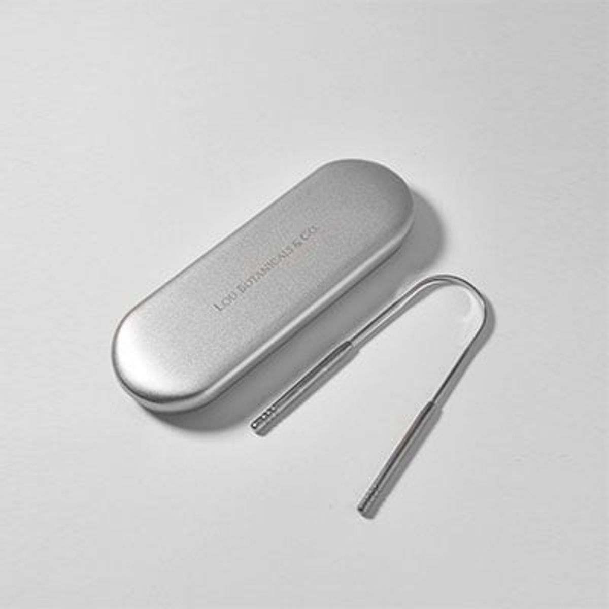 LOU BOTANICALS - LIMPIADOR DE LENGUA de acero inoxidable