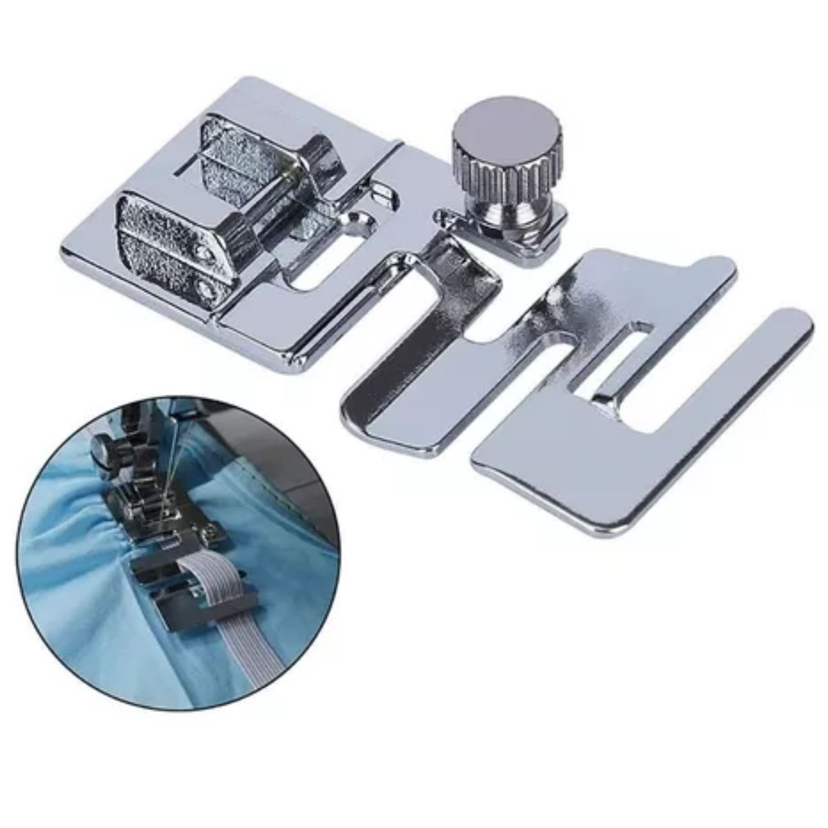 GENERICO - Prensatela Para Coser Cinta Elástica Elástico Brother Singer