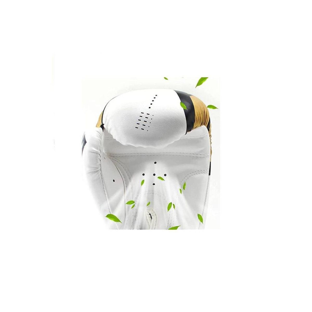 GENERICO - Guante De Box Profesional 12 Onzas WSD  Dorado Fitness