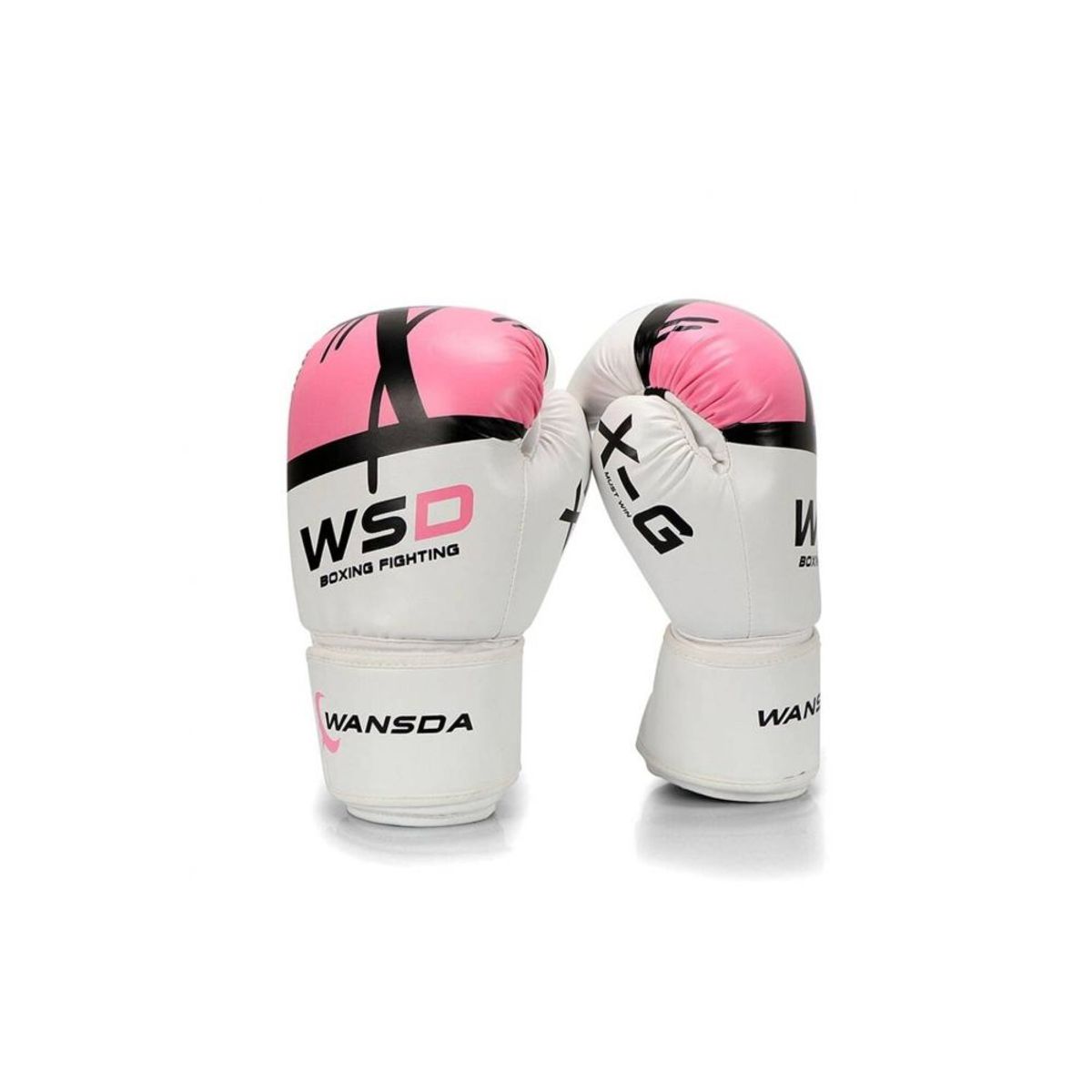 GENERICO - Guante De Box Profesional 12 Onzas WSD  Rosado Fitness