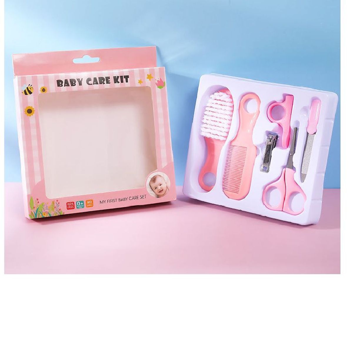 GENERICO - Set de Limpieza y Cuidado para Bebe Recién Nacido