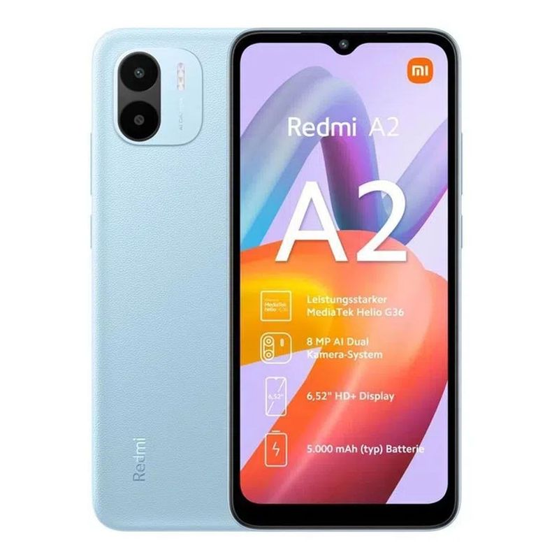 XIAOMI - REDMI A2 4G 32GB 2GB - CELESTE
