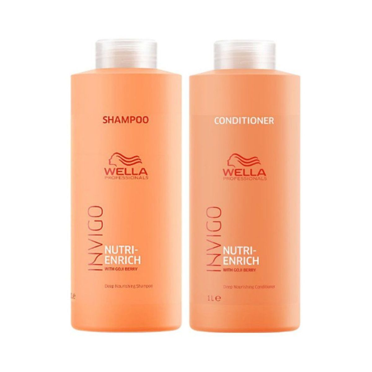 WELLA - Wella - Invigo Nutri Enrich Shampoo 1l y Acondicionador 1l
