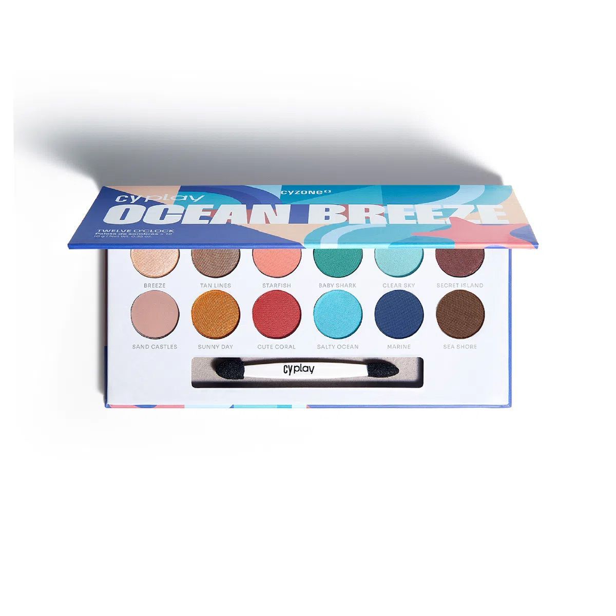 CYZONE - Paleta De Sombras ocean breeze Twelve OClock CyPlay