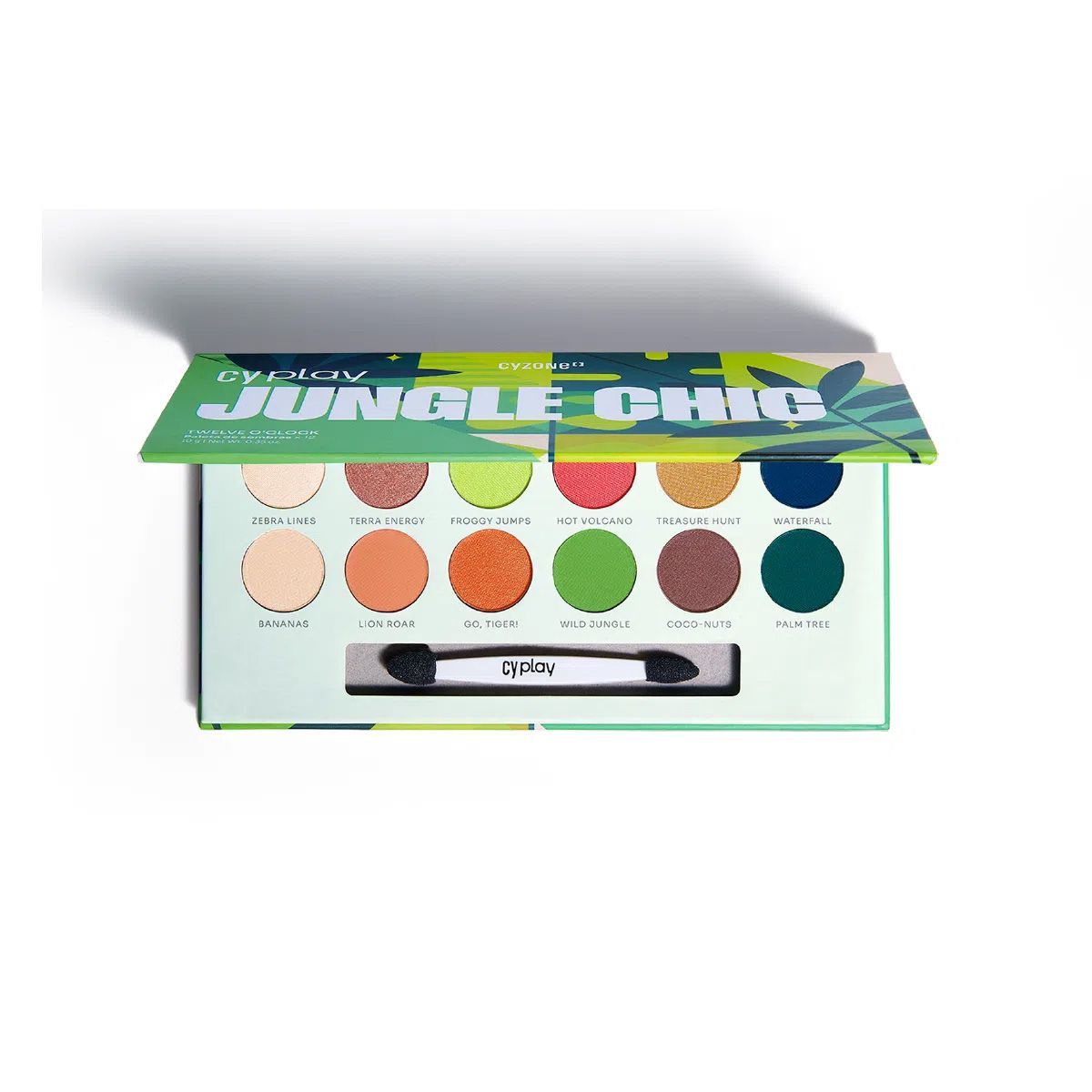 CYZONE - Paleta De Sombras Jungle Chic Twelve OClock CyPlay