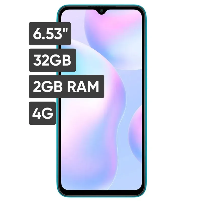 REDMI - REDMI 9A 4G 32GB 2GB - VERDE