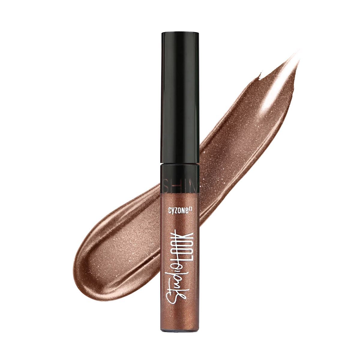 CYZONE - Sombra De Ojos Gel BROWN Shock Eyes Shimmer Studio Look