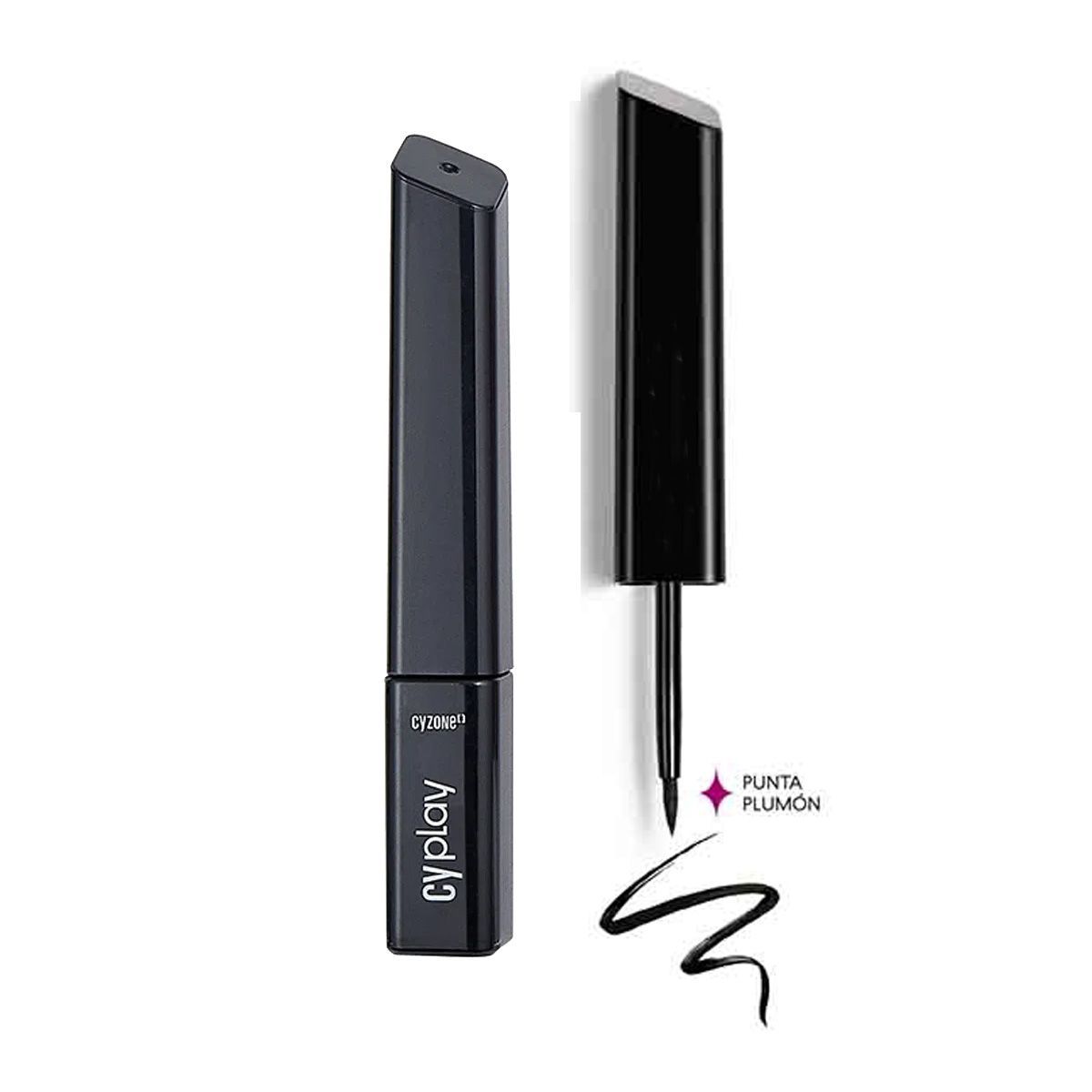 CYZONE - Delineador Plumón Black Magic Line 4 Ever CyPlay