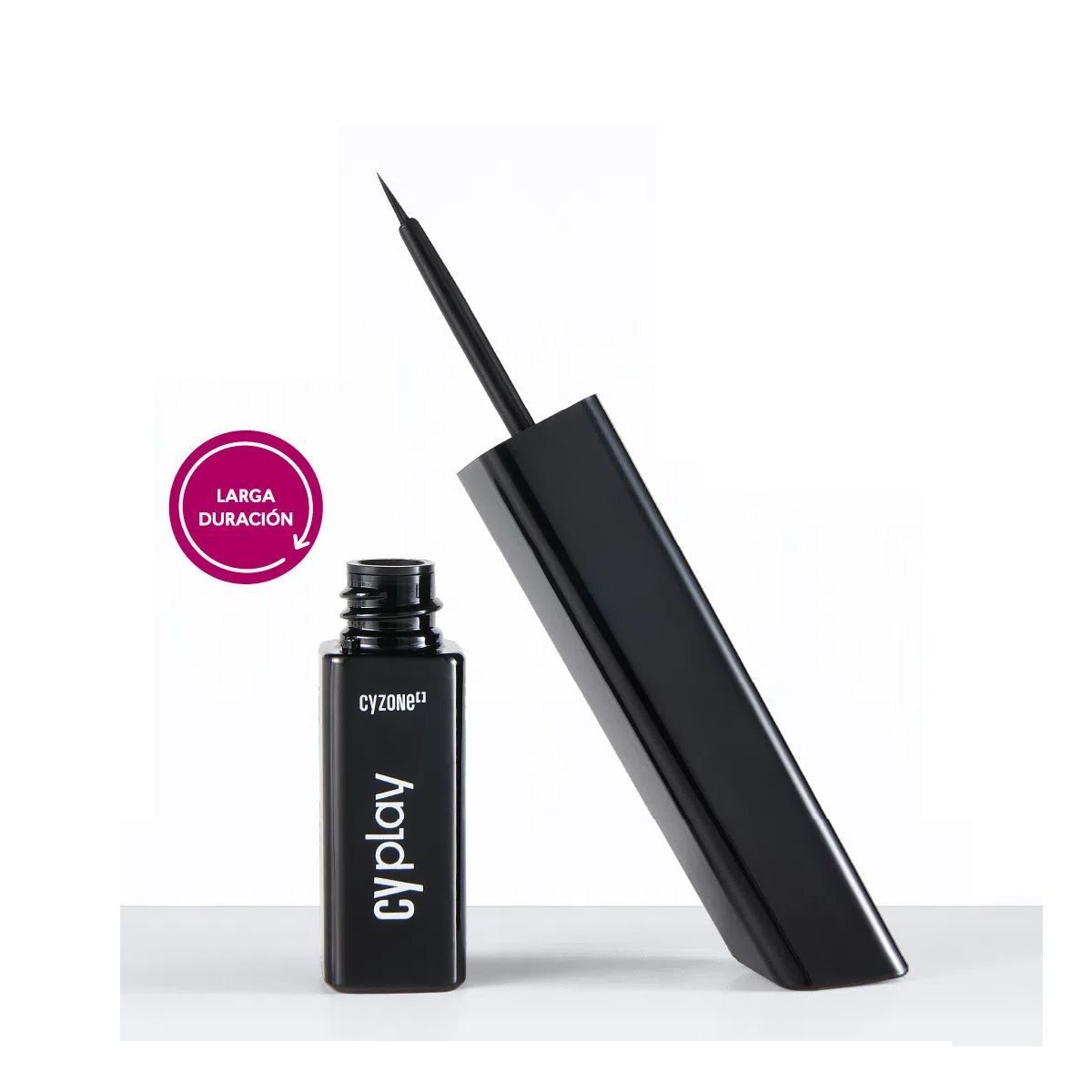 CYZONE - Delineador Cyzone Black Line 4 Ever Negro Pincel Preciso