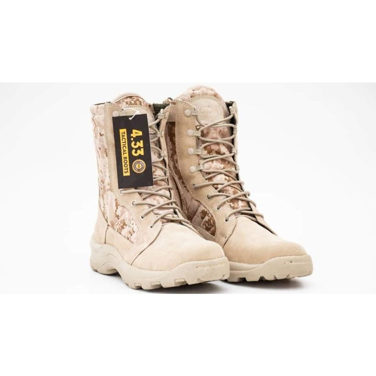 GENERICO - Botas o Borcegui de Cuero Digitalizado