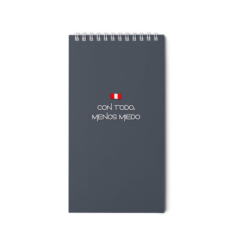 INGENIAL - Libreta Klads Con Todo Menos Miedo