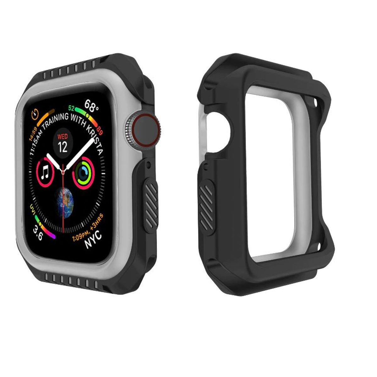 GENERICO - Case Armor para Apple Watch 40mm - NGris