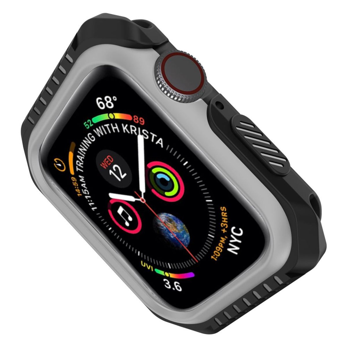 GENERICO - Case Armor para Apple Watch 40mm - NGris