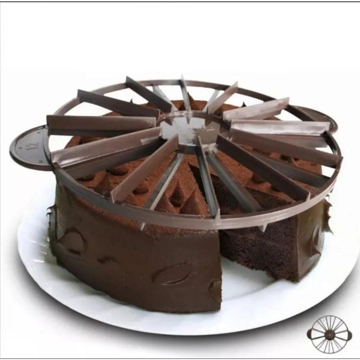 GENERICO - Marcador de tortas de 12 y 18 Porciones