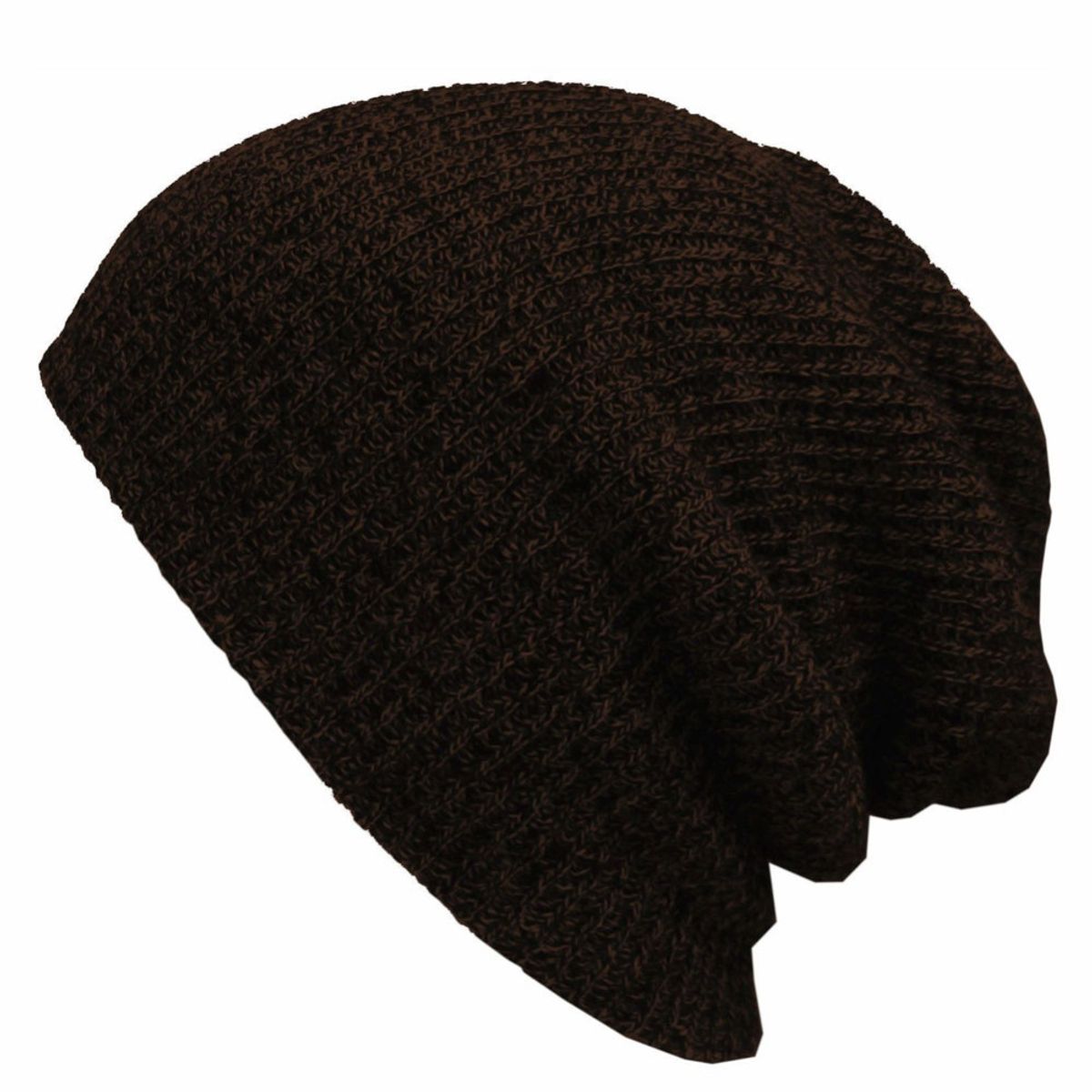 KAST PE - Beanie Clásico chullo Jaspeado Unisex - Marron