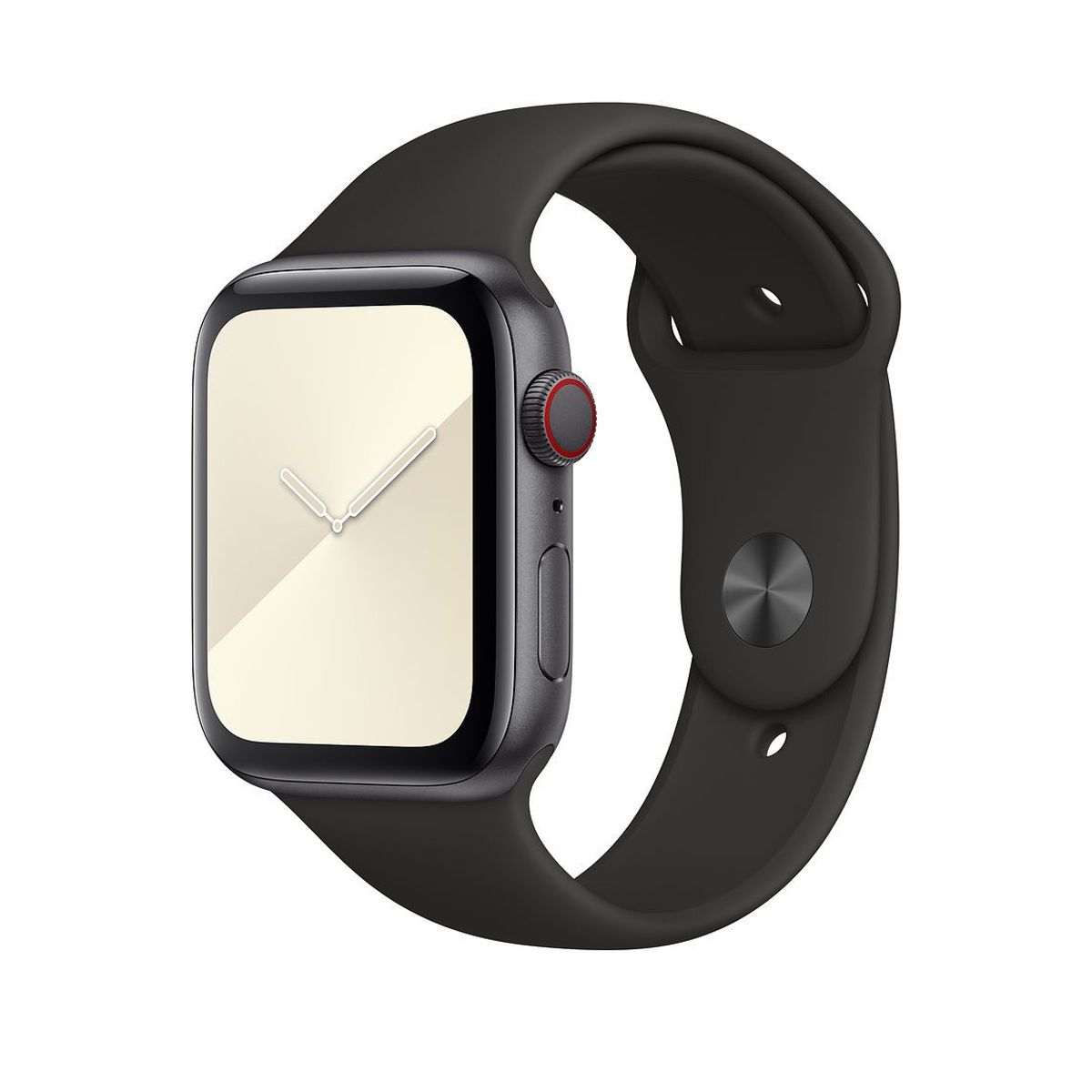GENERICO - Correa Silicona para APPLE WATCH 49mm - 45mm - 44mm - 42mm - Negro