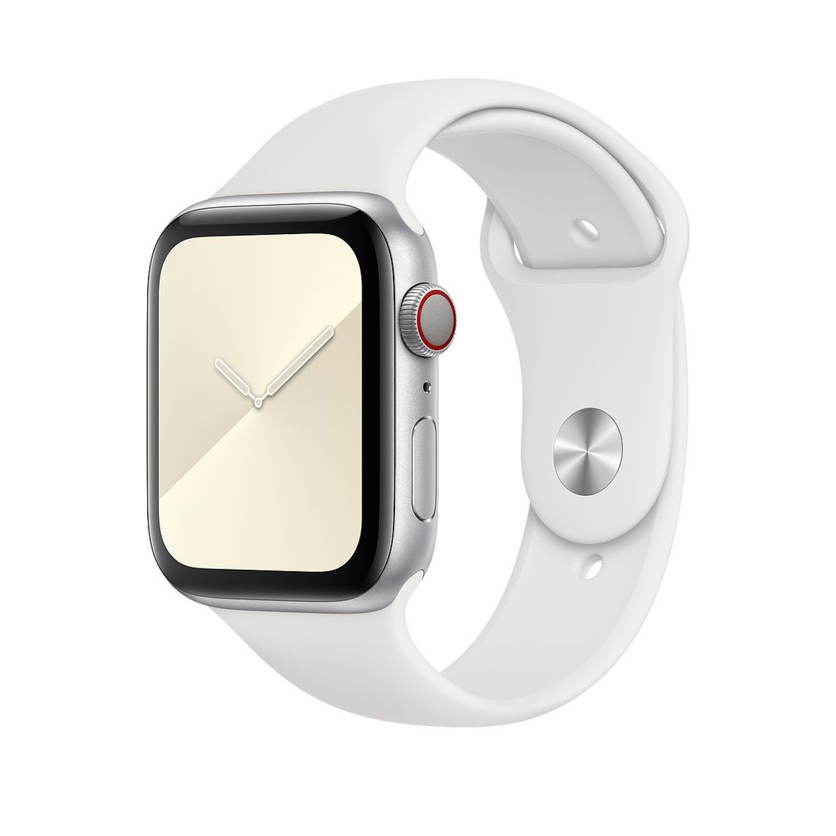 GENERICO - Correa Silicona para APPLE WATCH 49mm - 45mm - 44mm - 42mm - Blanco
