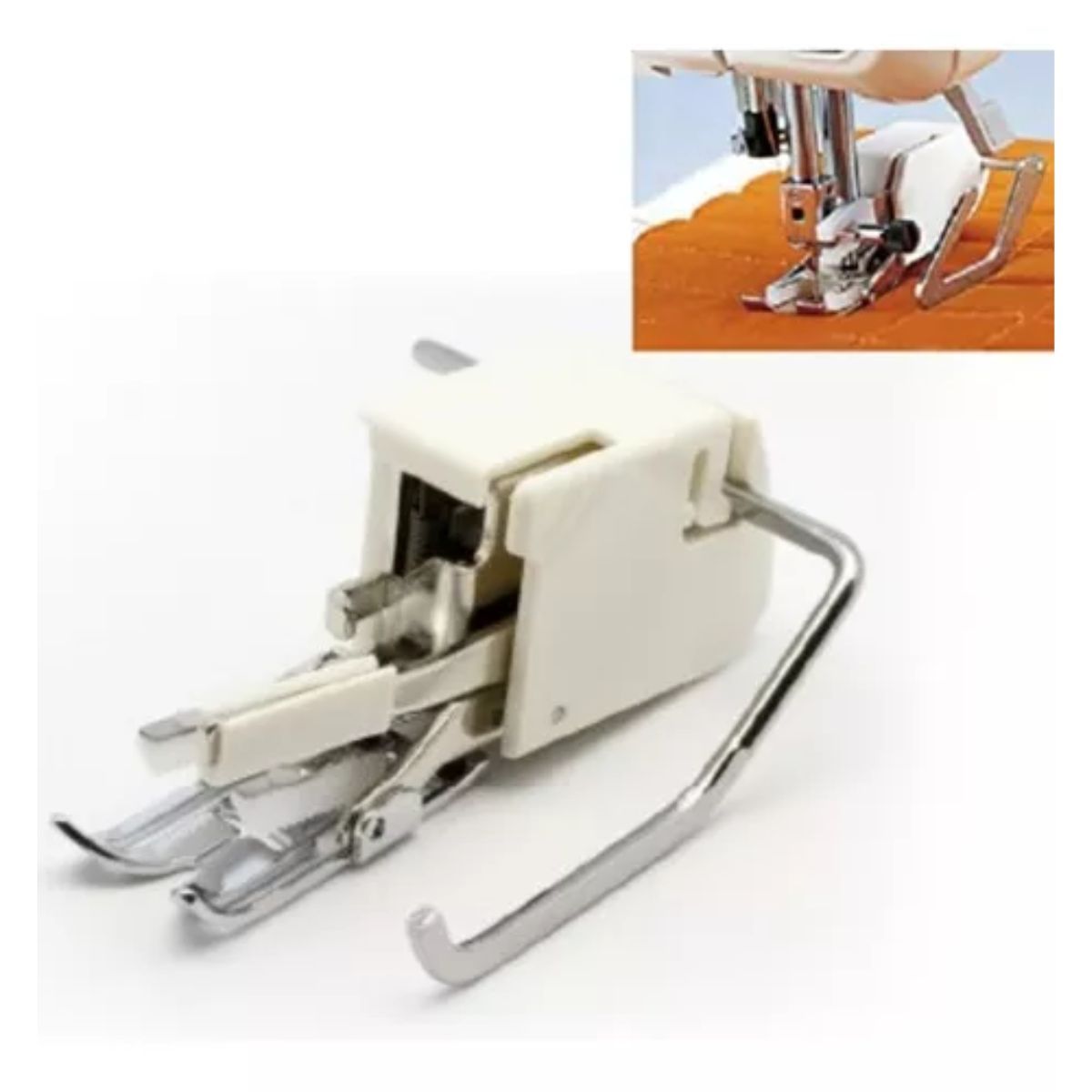 GENERICO - Prensatela Doble Arrastre Con Guía Para Acolchado Maq Coser