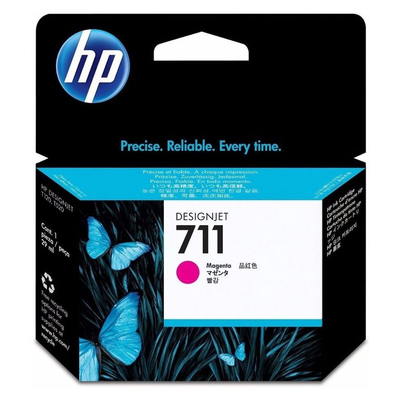 HP - CARTUCHO DE TINTA HP 711 MAGENTA 29ml (CZ131A) ORIGINAL