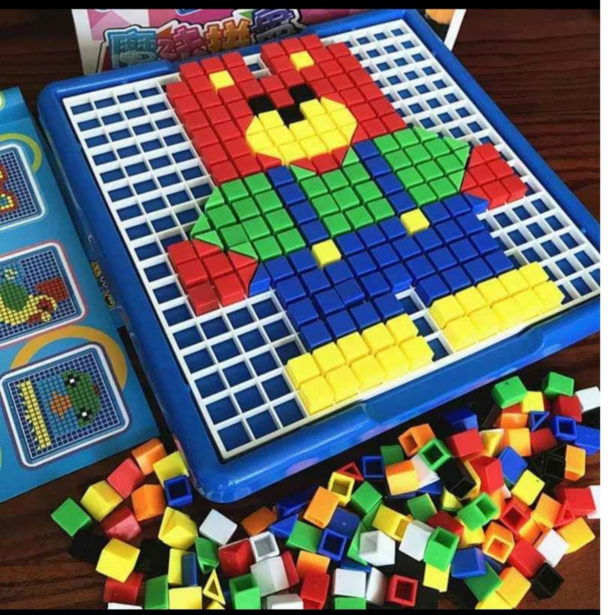 GENERICO - Puzzle Mosaico 490 Piezas Didactico Con Bandeja Niños