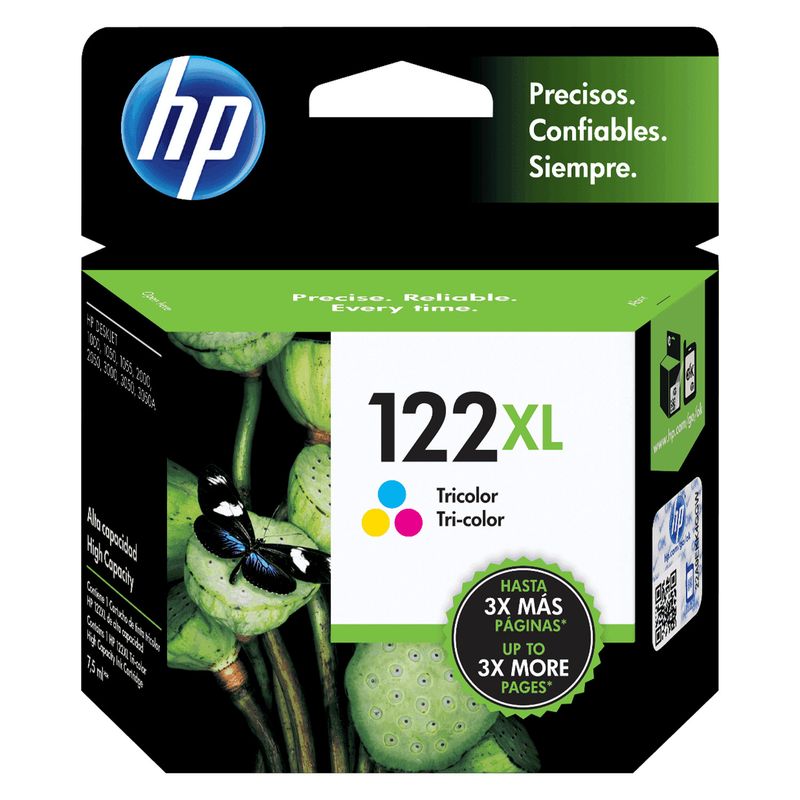 HP - CARTUCHO DE TINTA HP 122XL TRICOLOR CH564HL ORIGINAL