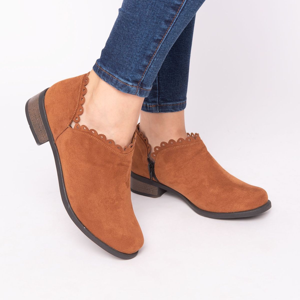 NEBULA - Botines Ostende - Camel