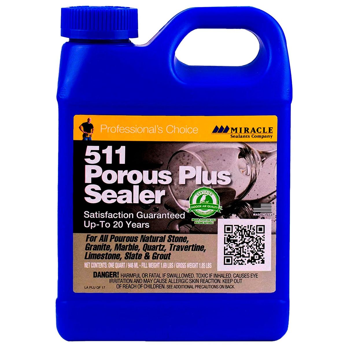 RUST OLEUM - 511 POROUS PLUS SEALER MIRACLE 1 GALÓN.
