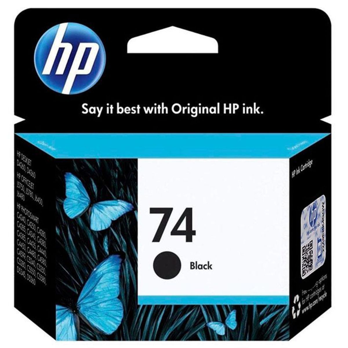 HP - CARTUCHO DE TINTA HP 74 NEGRO (CB335WL) ORIGINAL