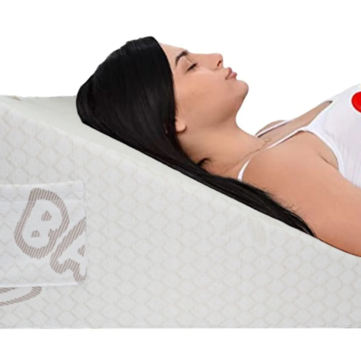 TERAFLEX - ALMOHADA COJIN ANTIREFLUJO BAMBOO MEMORY FOAM  64x60x30 CM