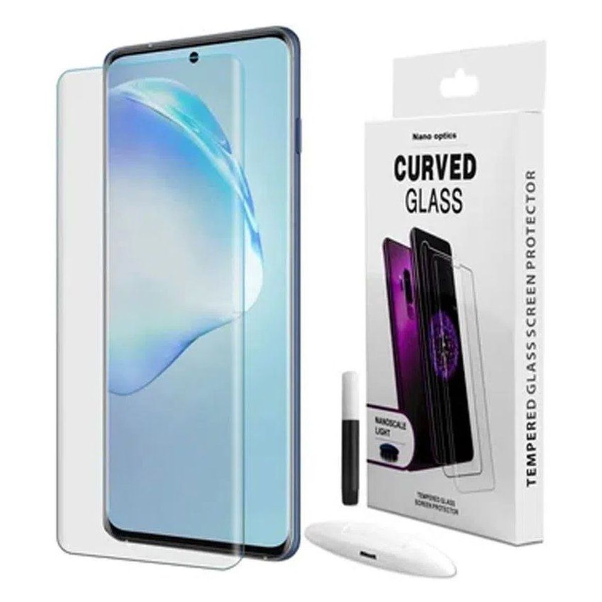 GENERICO - Vidrio Protector de Pantalla UV para Samsung Galaxy S22 - Transparente