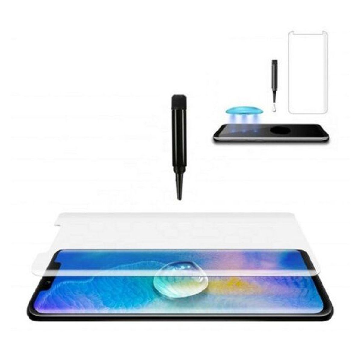 GENERICO - Vidrio Protector de Pantalla UV para Samsung Galaxy S22 - Transparente