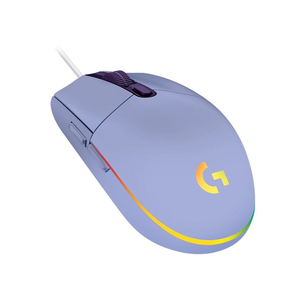 LOGITECH - Mouse Gamer Logitech G203 LIGHTSYNC RGB LILA