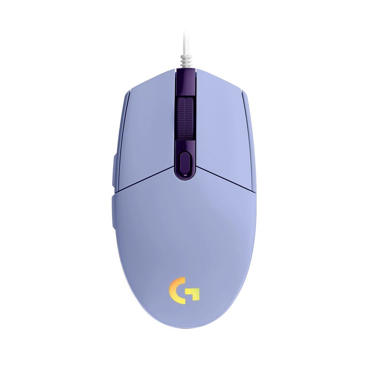 LOGITECH - Mouse Gamer Logitech G203 LIGHTSYNC RGB LILA