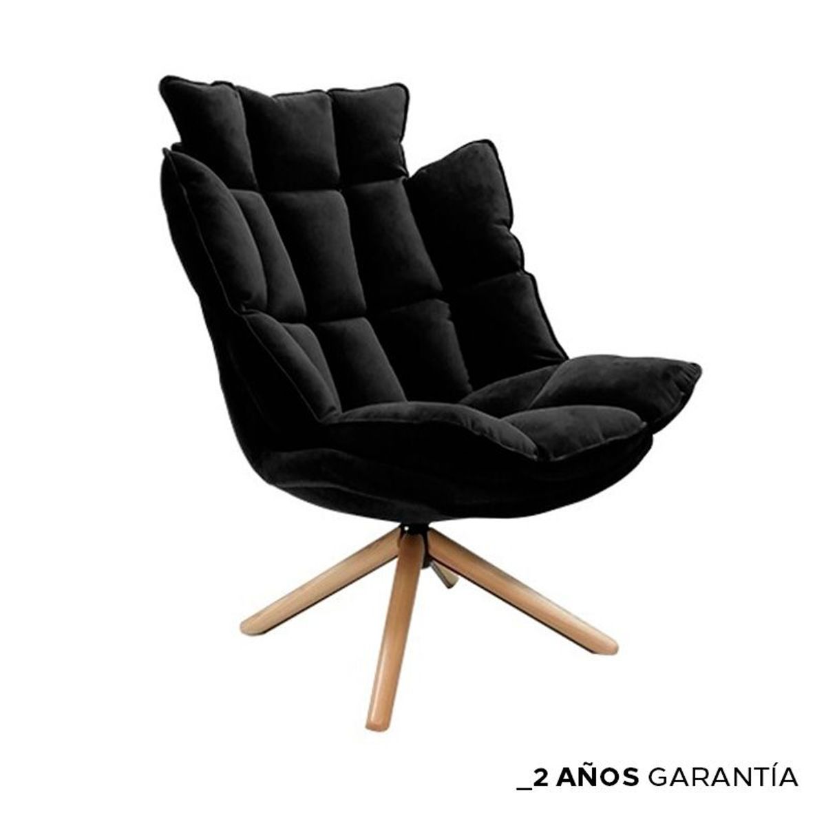 ZIYAZ - Butaca Dubai  Negro