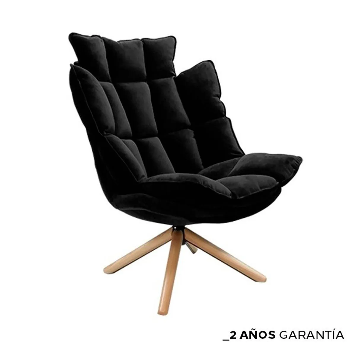 ZIYAZ - Butaca Dubai  Negro