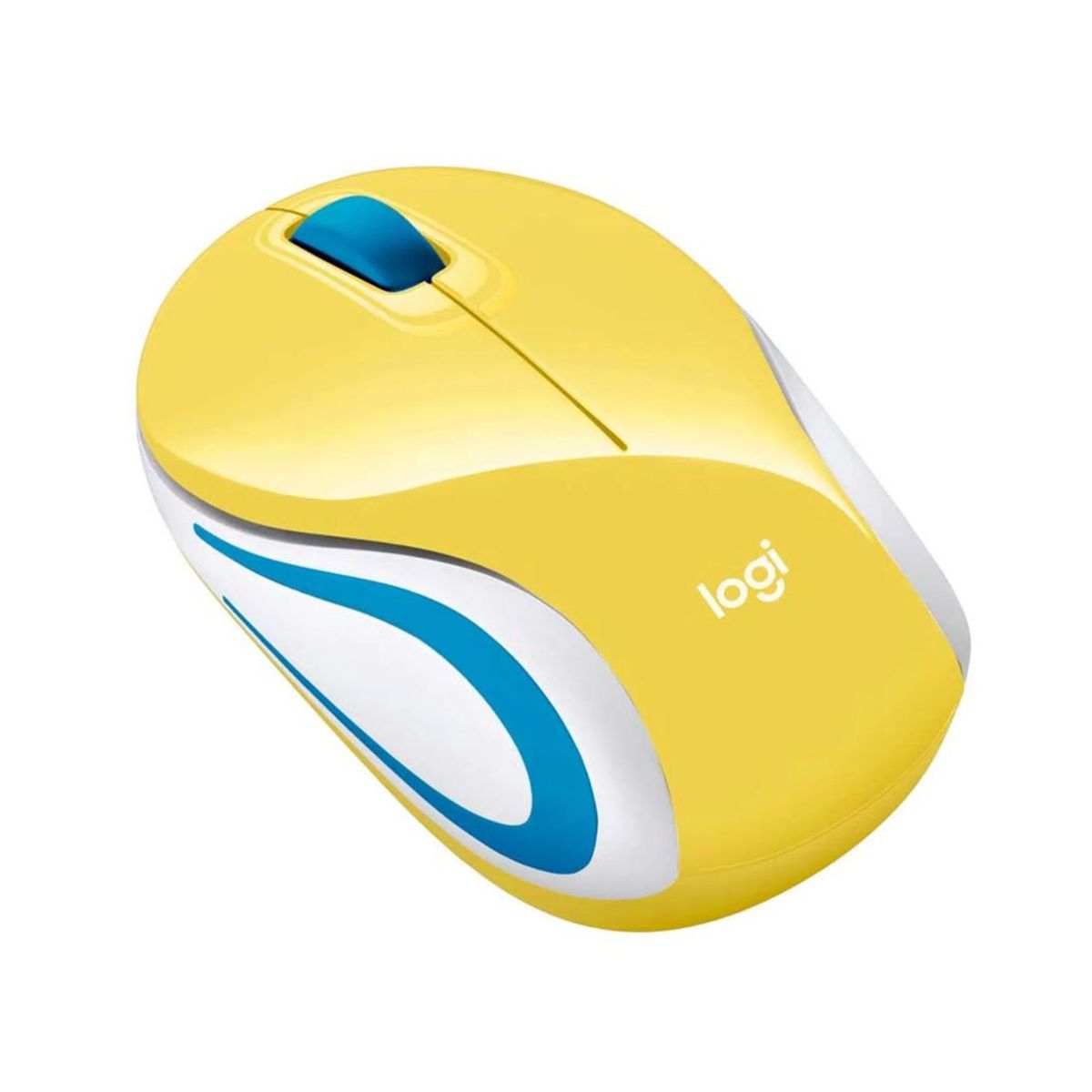 LOGITECH - Mouse Logitech M187 Inalámbrico Ultra Portátil  Amarillo