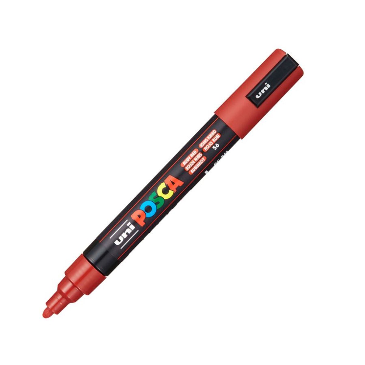 POSCA - POSCA Marcador PC-5M Rojo Rubí