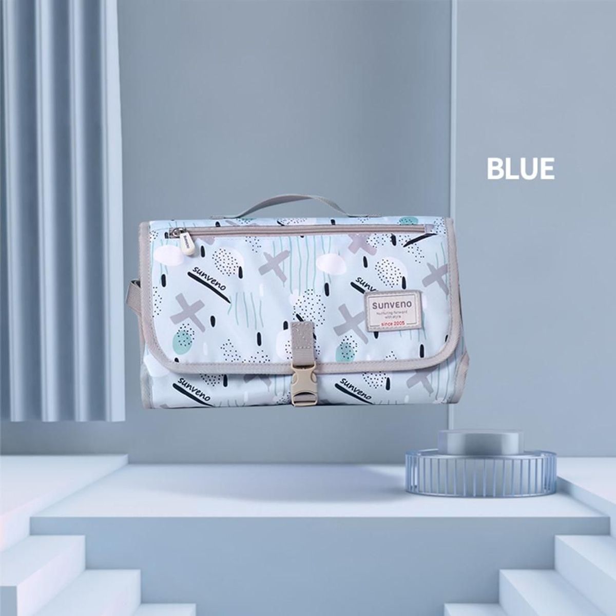 SUNVENO - CAMBIADOR PORTATIL SUNVENO CRUCES CELESTE