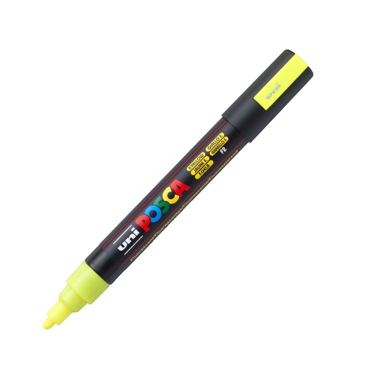 POSCA - POSCA Marcador PC-5M Amarillo Fluorescente    