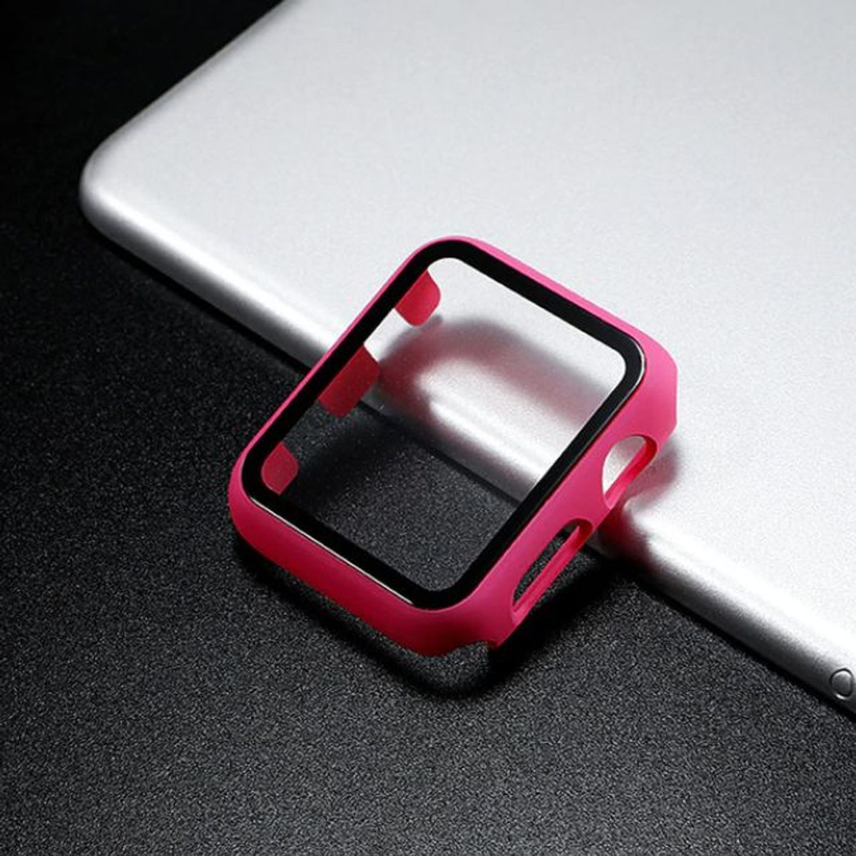 GENERICO - Case Funda 360 para Apple Watch 42mm - Rosado