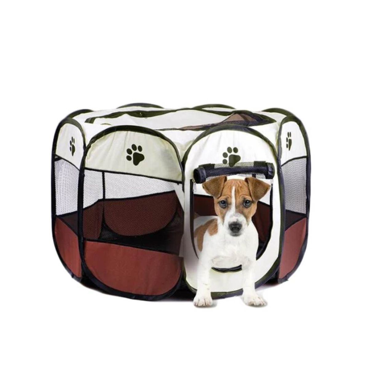 GENERICO - Corral Plegable Jaula Portatil Para Mascotas Bebes - Talla S