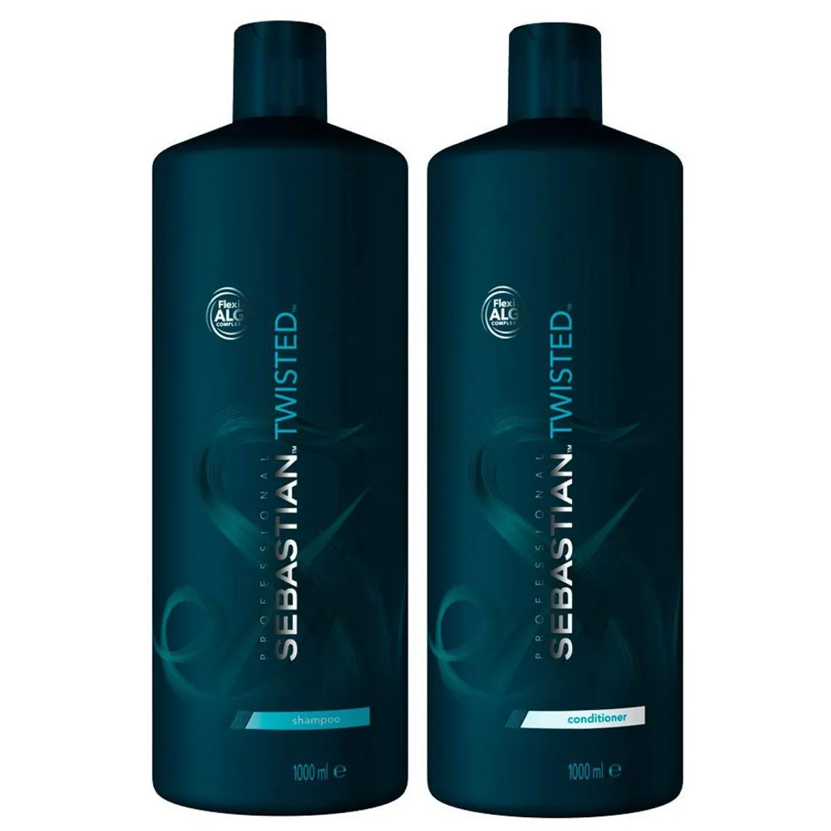 SEBASTIAN - Shampoo para Rizos 1000ml + Acondicionador 1000ml Sebastian Twisted