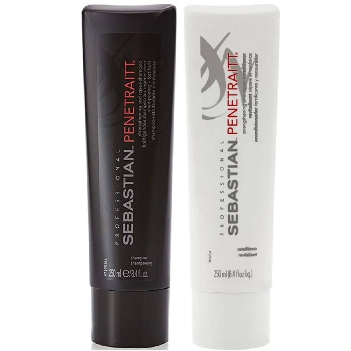 SEBASTIAN - Shampoo Reparador 250ml + Acondicionador 250ml Sebastian Penetraitt