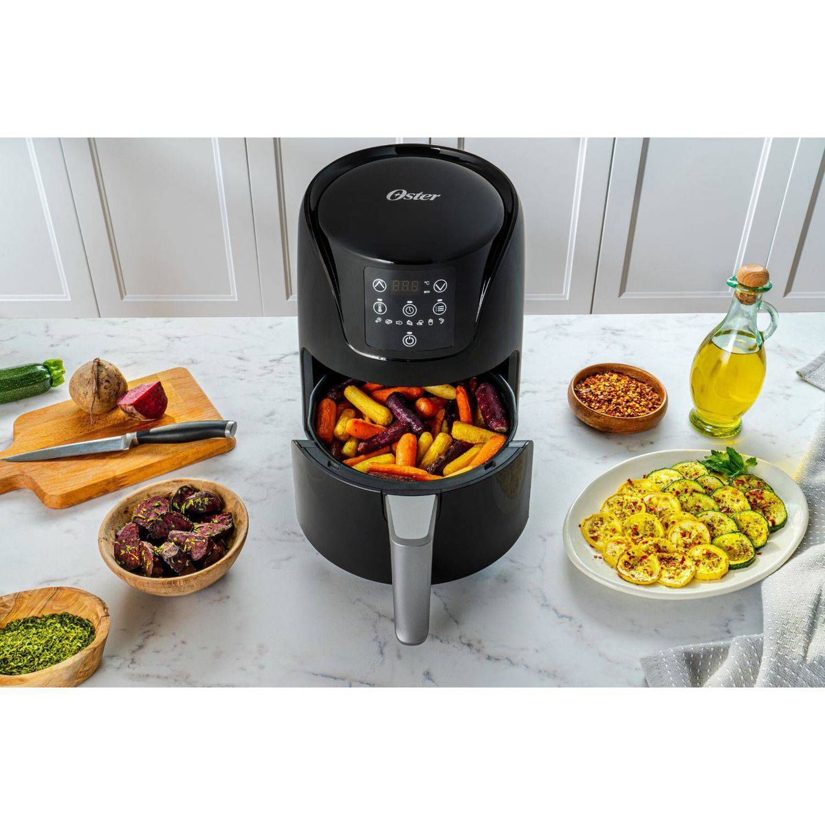 OSTER - Freidora de aire Digital Oster CKSTAF18DDF 1.8 Litros - Negro