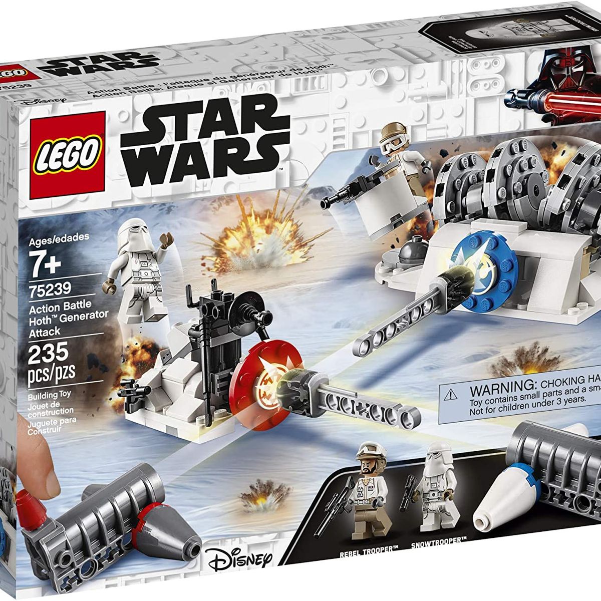 LEGO - LEGO Star Wars 75239 Ataque al Generador de Hoth™