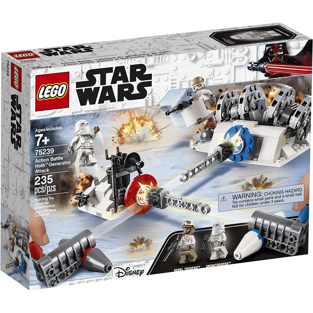 LEGO - LEGO Star Wars 75239 Ataque al Generador de Hoth™
